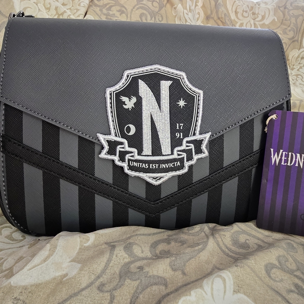 Loungefly Wednesday Nevermore Crossbody